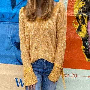 Express Gold Sweater